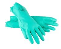 POLYCO Nitri tech III gloves, nitrile, lined, food+, size 8, 1 pair