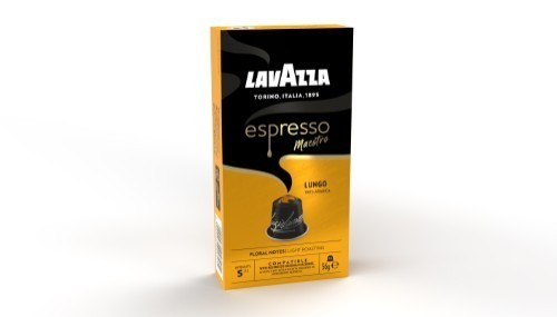 Coffee capsules LAVAZZA Espresso Lungo, 10 pcs