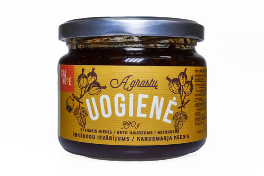 Uogienė agrastų SKANOVĖ, 330 g