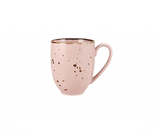 Mug Cottage Pink, porcelain, 400 ml, D 8.5 cm, H 11 cm, pcs.