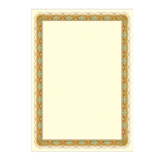 Dekoratyvinis popierius ZLOTO, A4, 250 gr., 20 vnt./pak.