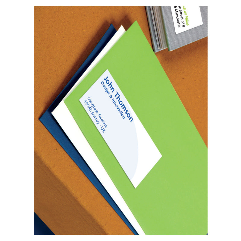 Lipnios etiketės MULTI-3, 64,6 x 33,8 mm, A4, 100 lapų, balta