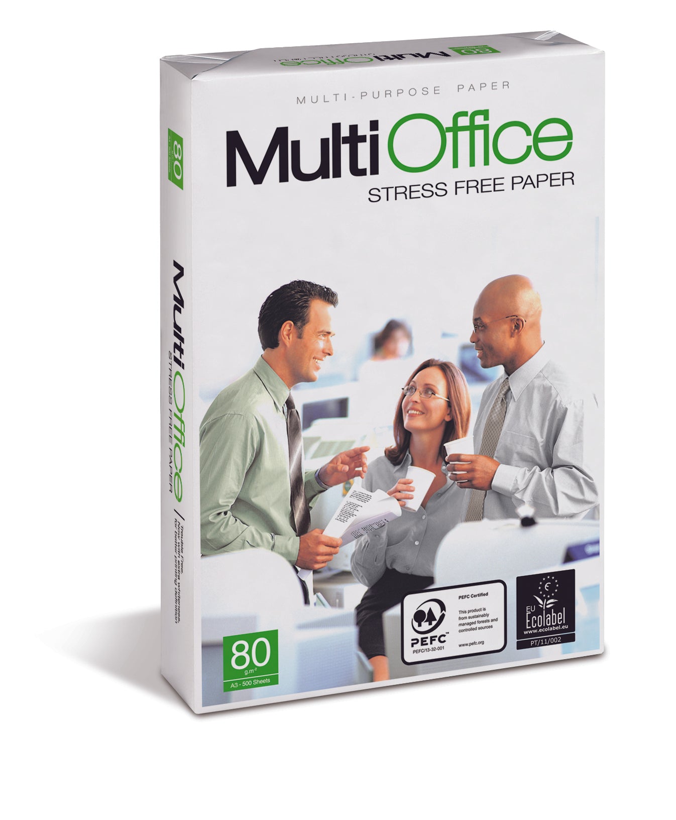 Biuro popierius MULTIOFFICE, A3, 80 g/m2, 500 lapų