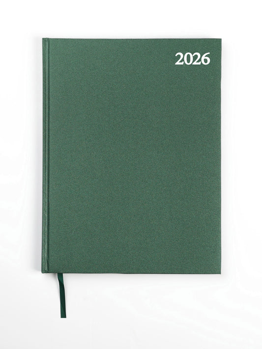 Kalendorius STANDARD 2026, PVC, A4, žalia (Baltic)