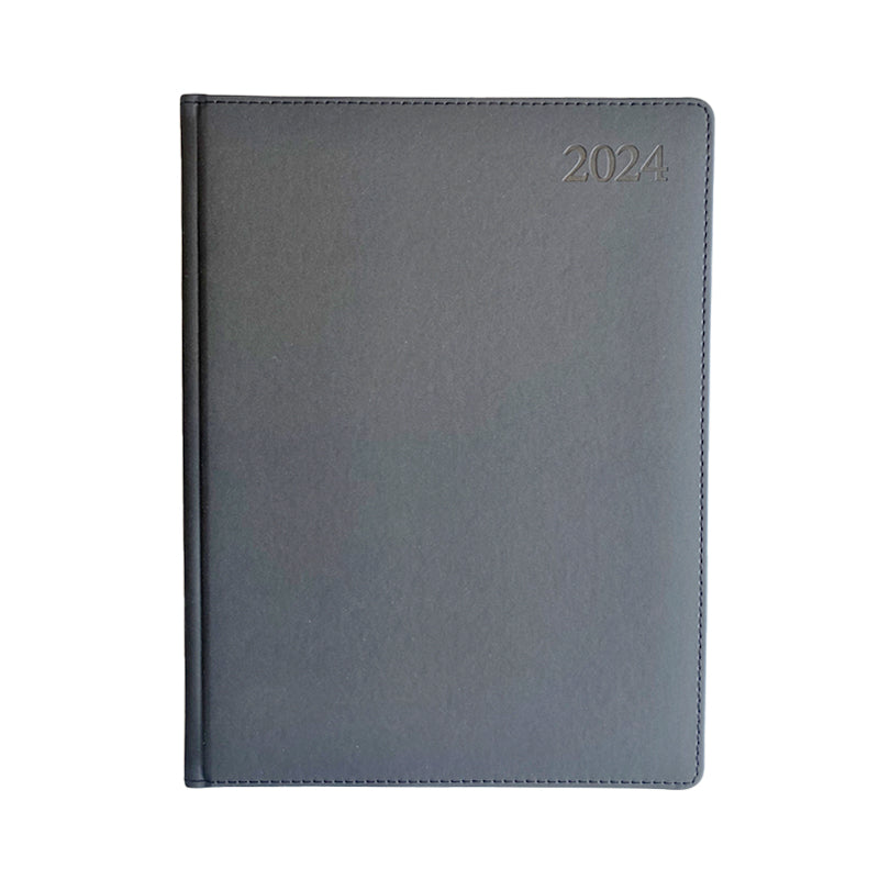 Kalendorius EXTRA SHINE, 2026, PU, A4, juoda (Baltic)