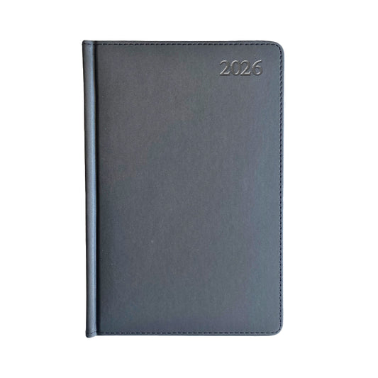 Kalendorius EXTRA SHINE, 2026, PU, A5, juoda  LT