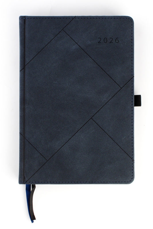 Kalendorius FASHION SPECIAL EDITION, 2026, PU, A5, tamsiai pilka sp. LT