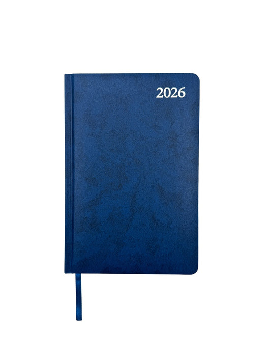 Kalendorius New STANDARD 2026, A5, tamsiai mėlyna LT