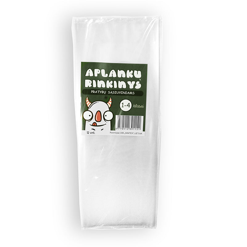 Aplankalų rinkinys pratybų sąsiuviniams, 1-4 klasė