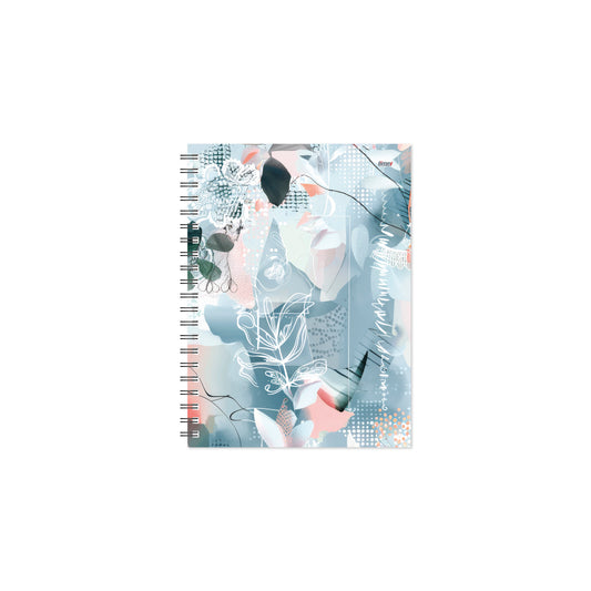 Kalendorius MOKSLO KNYGA 2025/2026 Aura, 14 x19 cm , su spirale, kartoninis viršelis