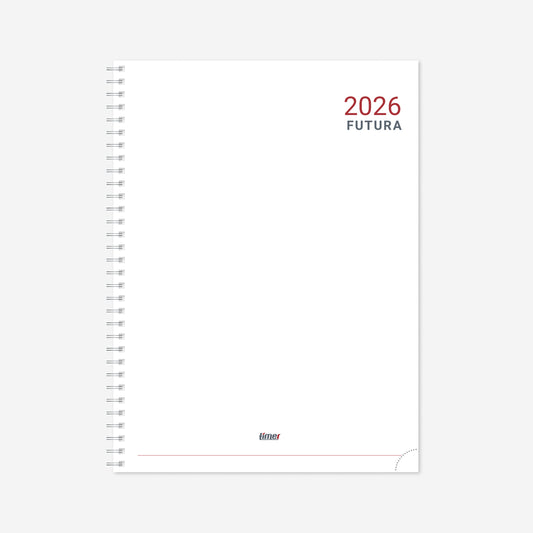 Vidaus blokas kalendoriui FUTURA Spirex 2026, A4