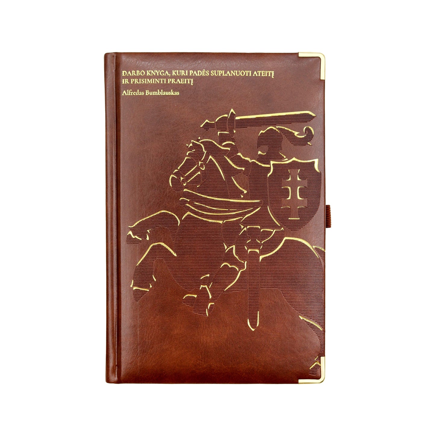 Istorinis kalendorius 2026, PU, A5, rudos spalvos kraštai, rudos sp. LT