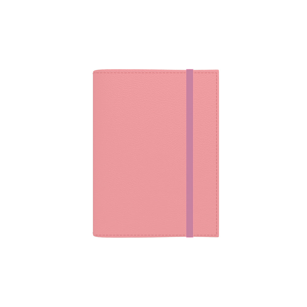 Kalendorius KANCLERIS Spirex Day FLEX 2026, PU, rožinė