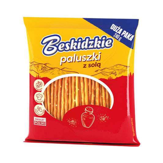 Straws AKSAM, with salt, 240 g