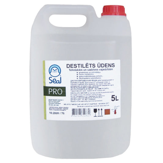 Distilled water, 5 l