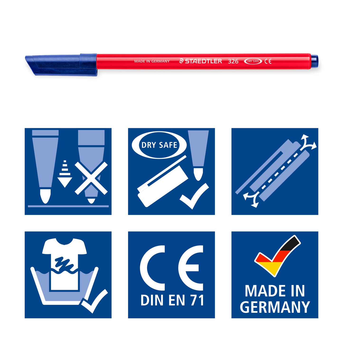 STAEDTLER Noris felt-tip pens, 10 pcs.