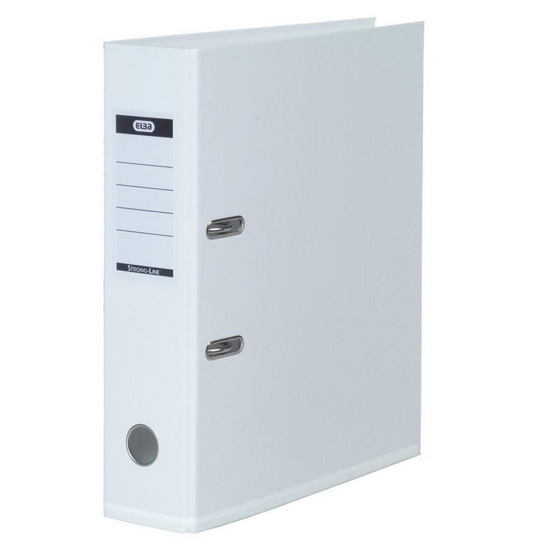 ELBA STRONG-LINE binder, A4, standard, 80 mm, white
