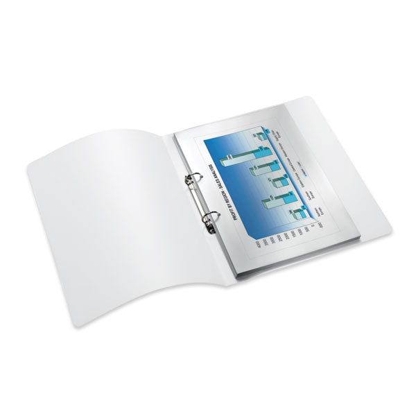 Ring binder LEITZ WOW, A4, PP, spine 32 mm, 2 rings 25 mm