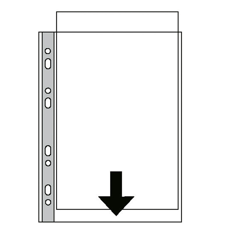 Vertikali įmautė dokumentams ESSELTE, A3, 85 mikr., (pak. - 50 vnt.), matinė