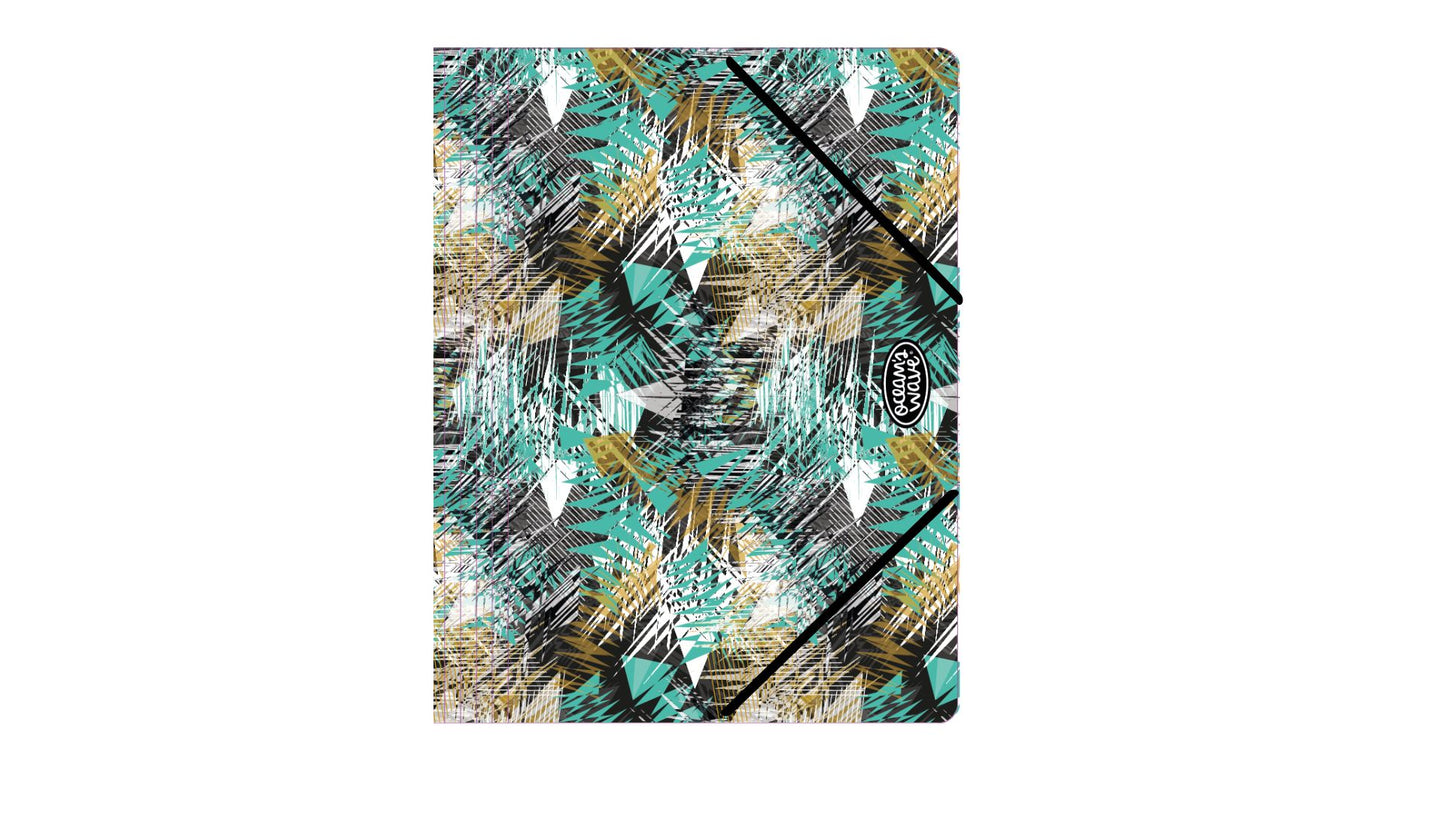 Dėklas dokumentams OCW DEREK, PP, su gumele