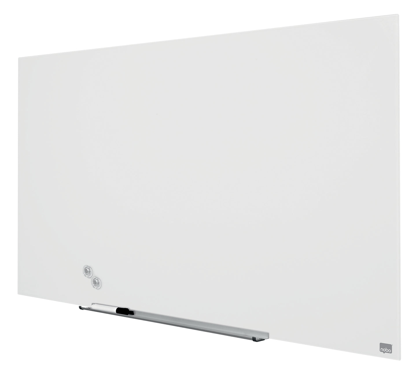 Stiklinė baltoji magnetinė lenta Nobo Impression Pro, plačiaekranė 57, 126x71 cm