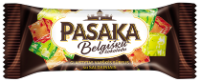 Glazed cottage cheese PASAKA, with Belgian chocolate and candies, 20%, 40g