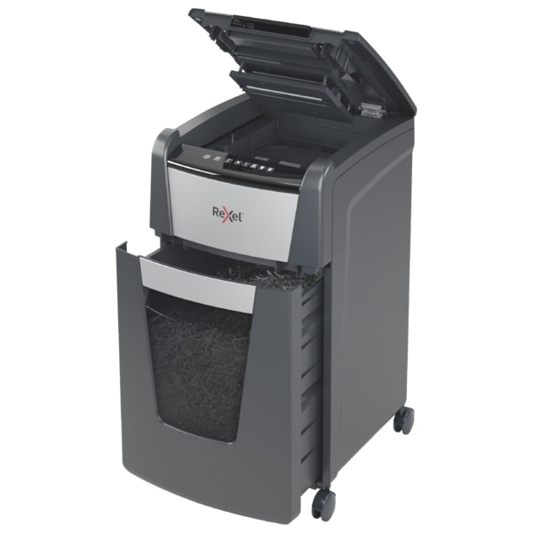 Automatic document shredder Rexel Optimum Autofeed 225X, 4x25mm, P4, 60l