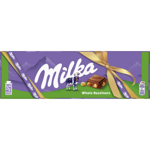 Milka Whole Nuts Chocolate 250 g.