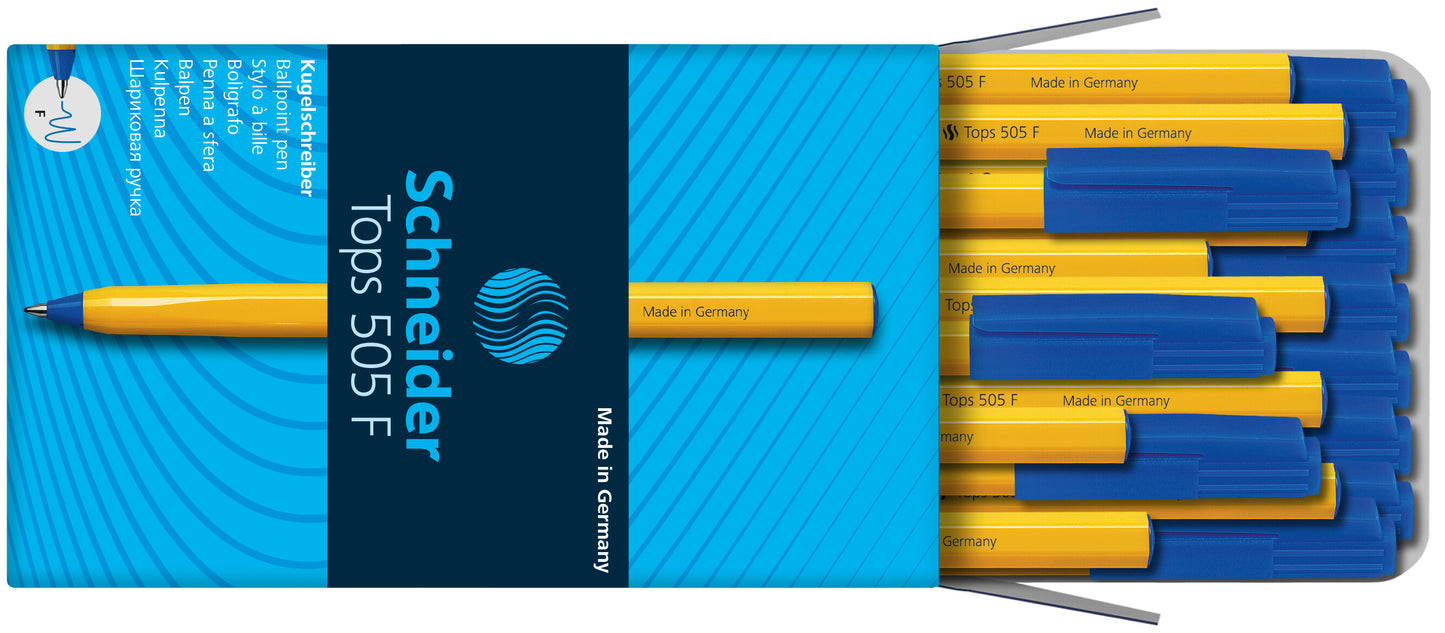 Vienkartinis tušinukas SCHNEIDER TOPS 505, 0,8 mm.