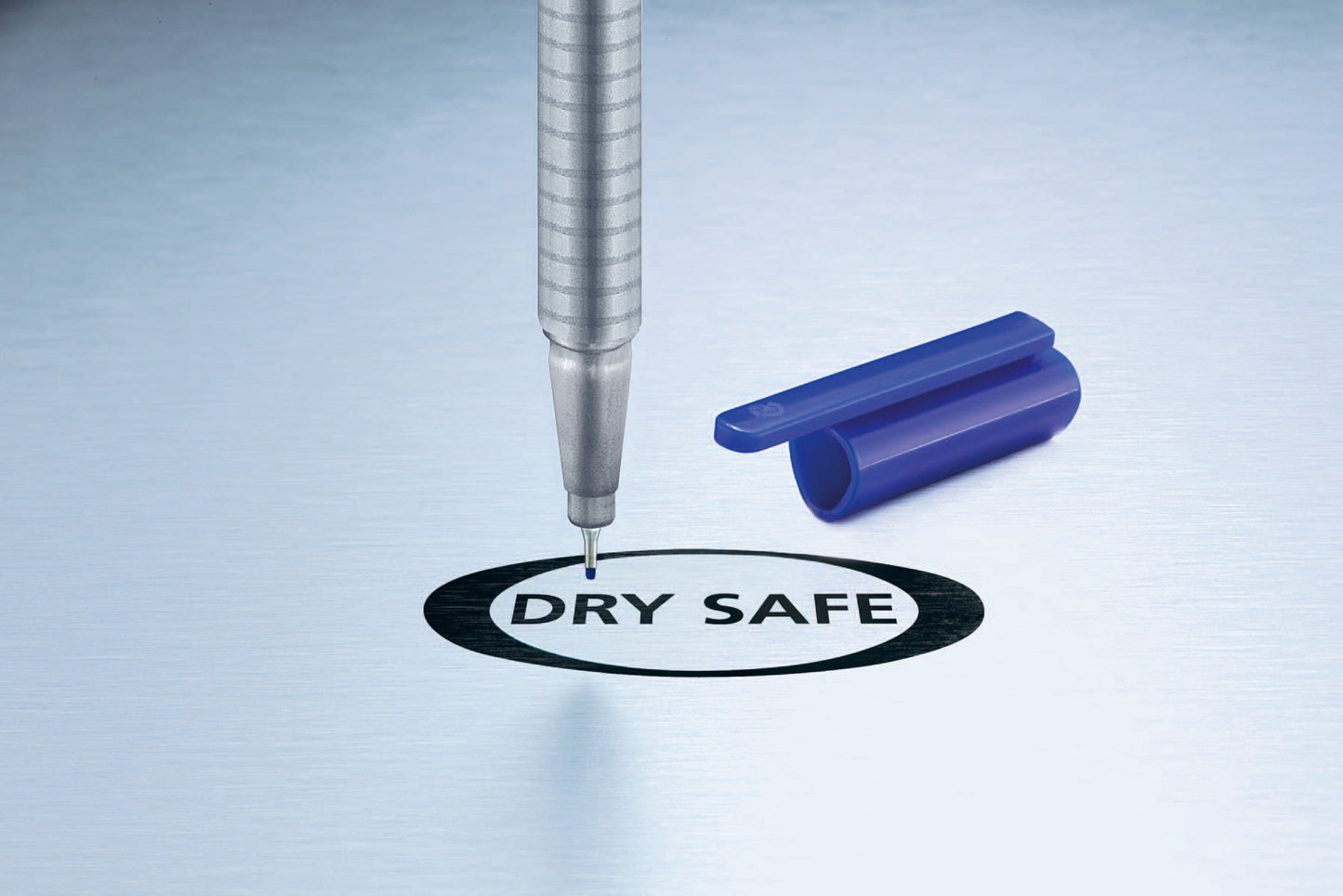 Vienkartinis rašiklis STAEDTLER TRIPLUS FINELINER 334, 0,3 mm, mėlyna