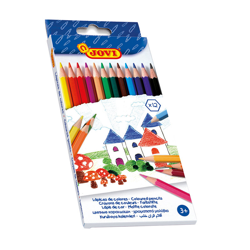 JOVI hexagonal colored pencils