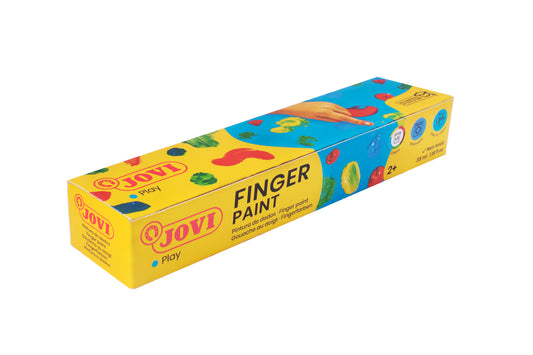 Dažai piešti pirštais JOVI, 5 spalvos, 35 ml