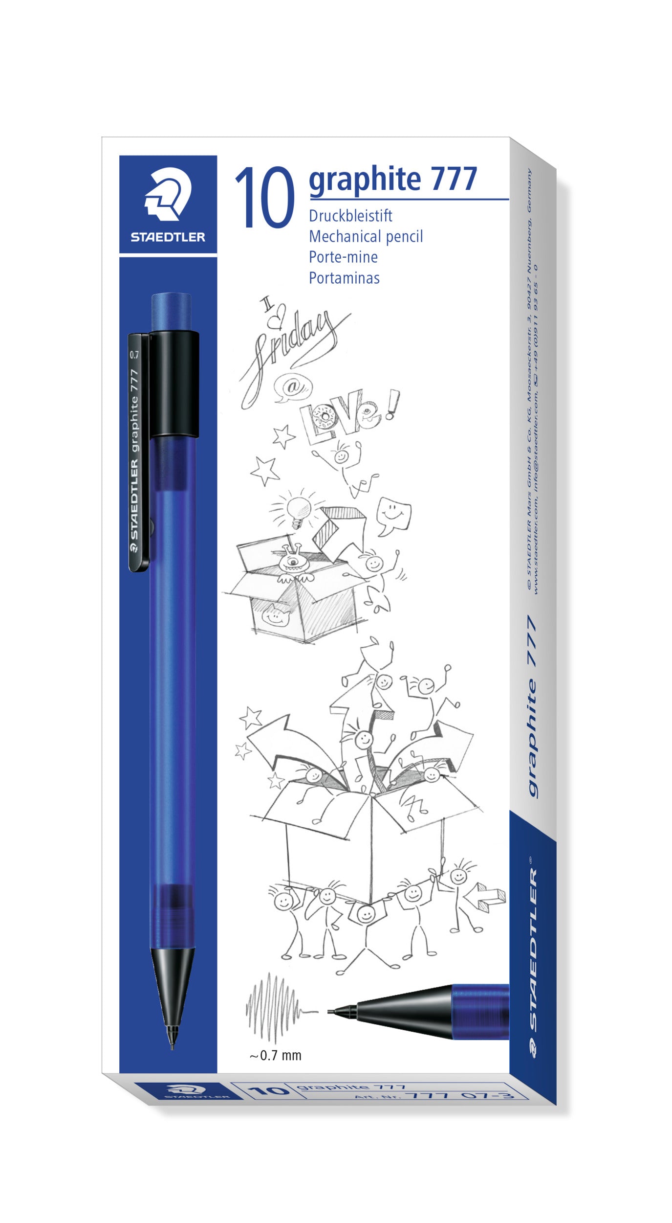 Automatinis pieštukas STAEDTLER GRAPHITE 777
