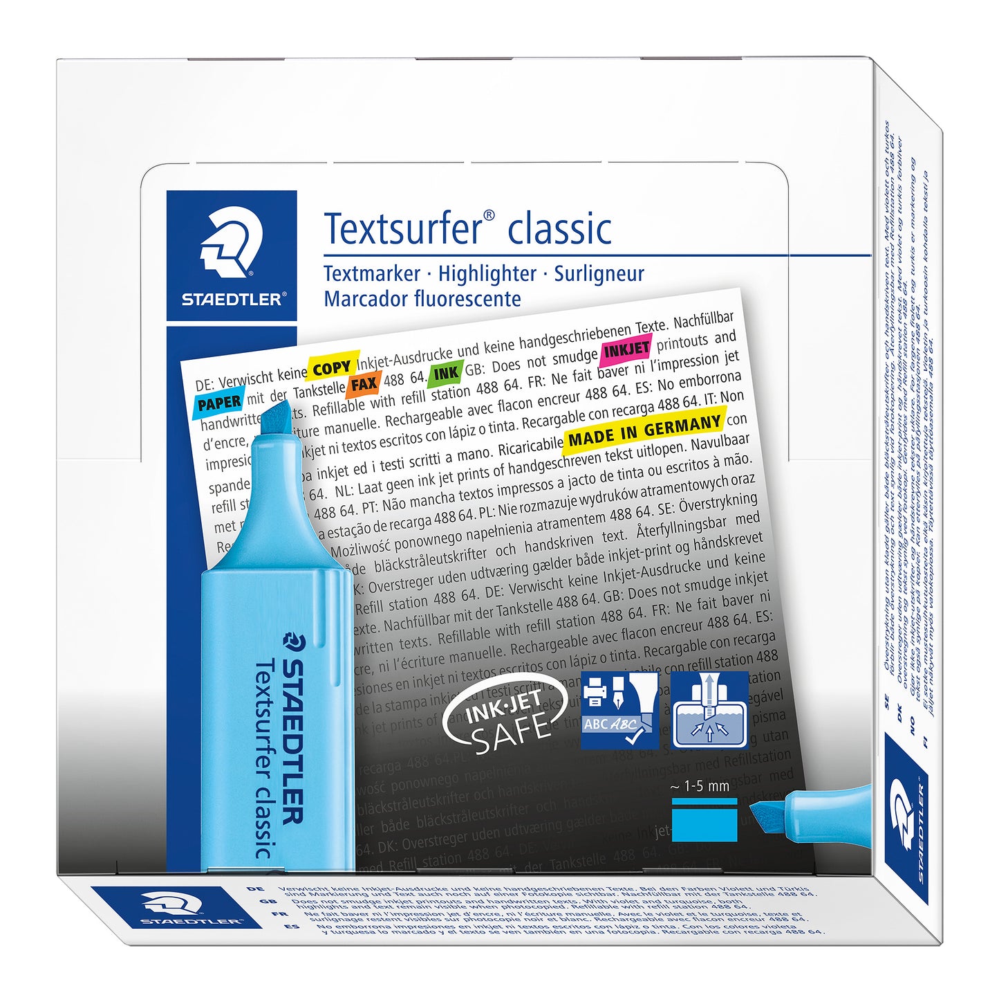 Teksto žymeklis STAEDTLER TEXTSURFER 364