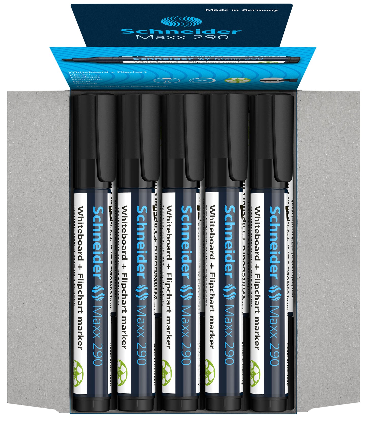 Žymeklis baltai lentai ir bloknotams SCHNEIDER MAXX 290