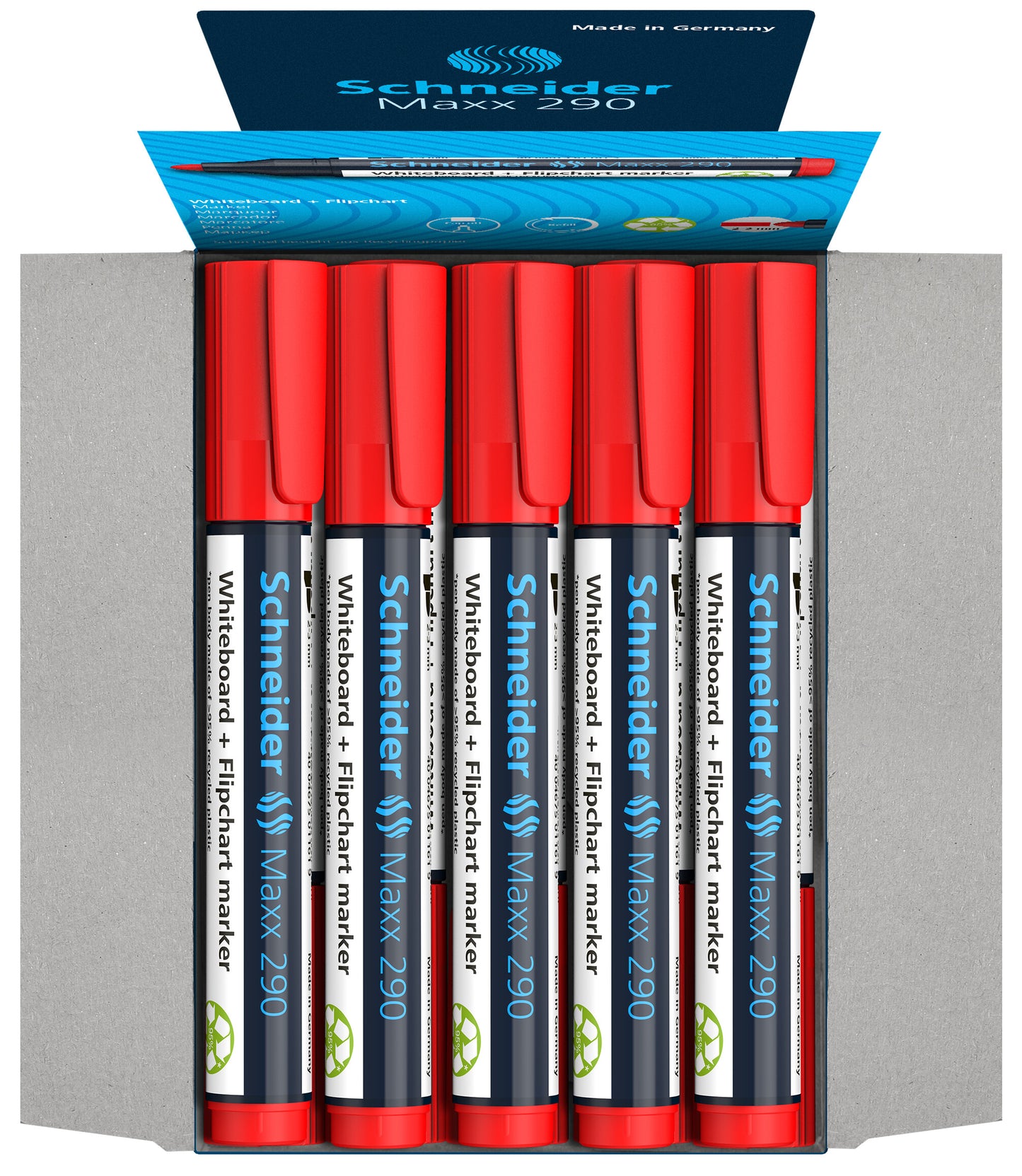 Žymeklis baltai lentai ir bloknotams SCHNEIDER MAXX 290