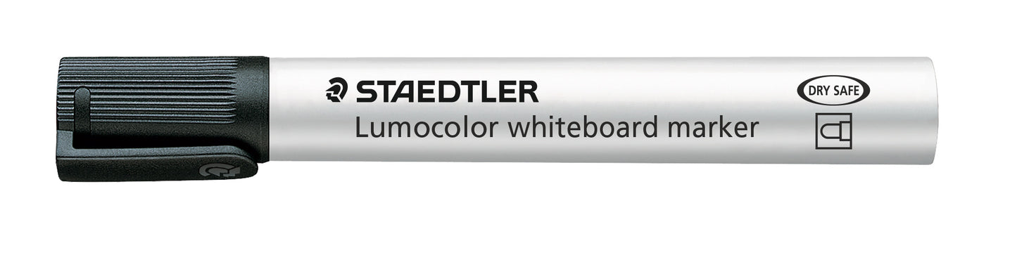 Žymeklis baltai lentai STAEDTLER LUMOCOLOR 351, 2 mm, JUODA
