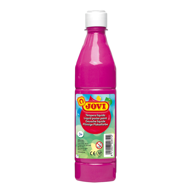 Liquid gouache in a bottle JOVI, 500 ml, pink.