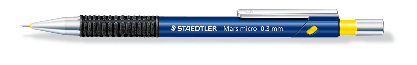 Automatinis pieštukas STAEDTLER MARS MICRO, mėlynas korpusas, 0.3 mm