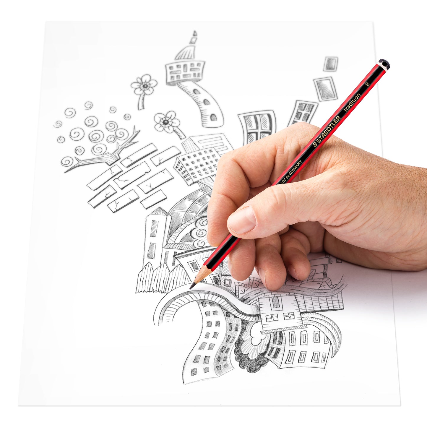 Pieštukas STAEDTLER TRADITION B