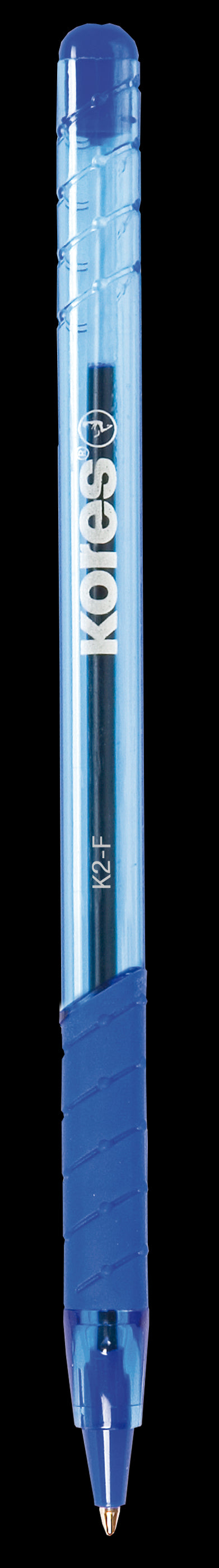 Tušinukas  KORES SUPER SLIDE K2 F 0,7 mm, mėlyna
