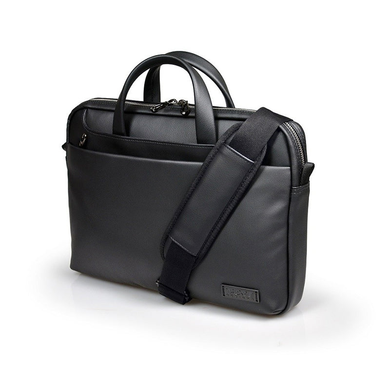 Nešiojamojo kompiuterio krepšys PORT ZURICH Toploading 15, juoda sp.