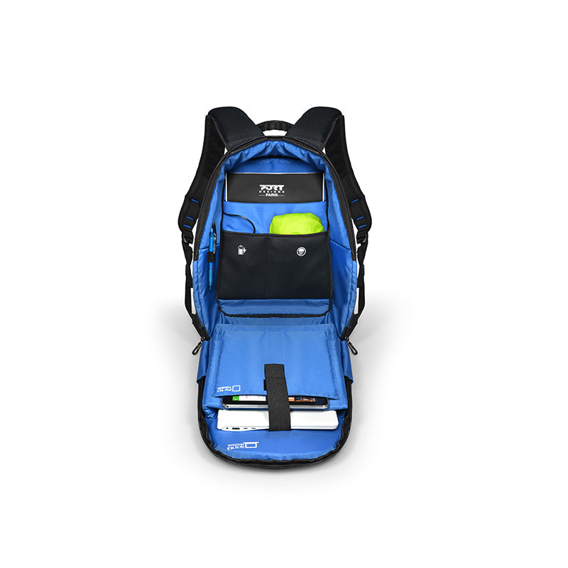 Kuprinė PORT CHICAGO EVO ANTI-THEFT 13/15.6, juoda sp.