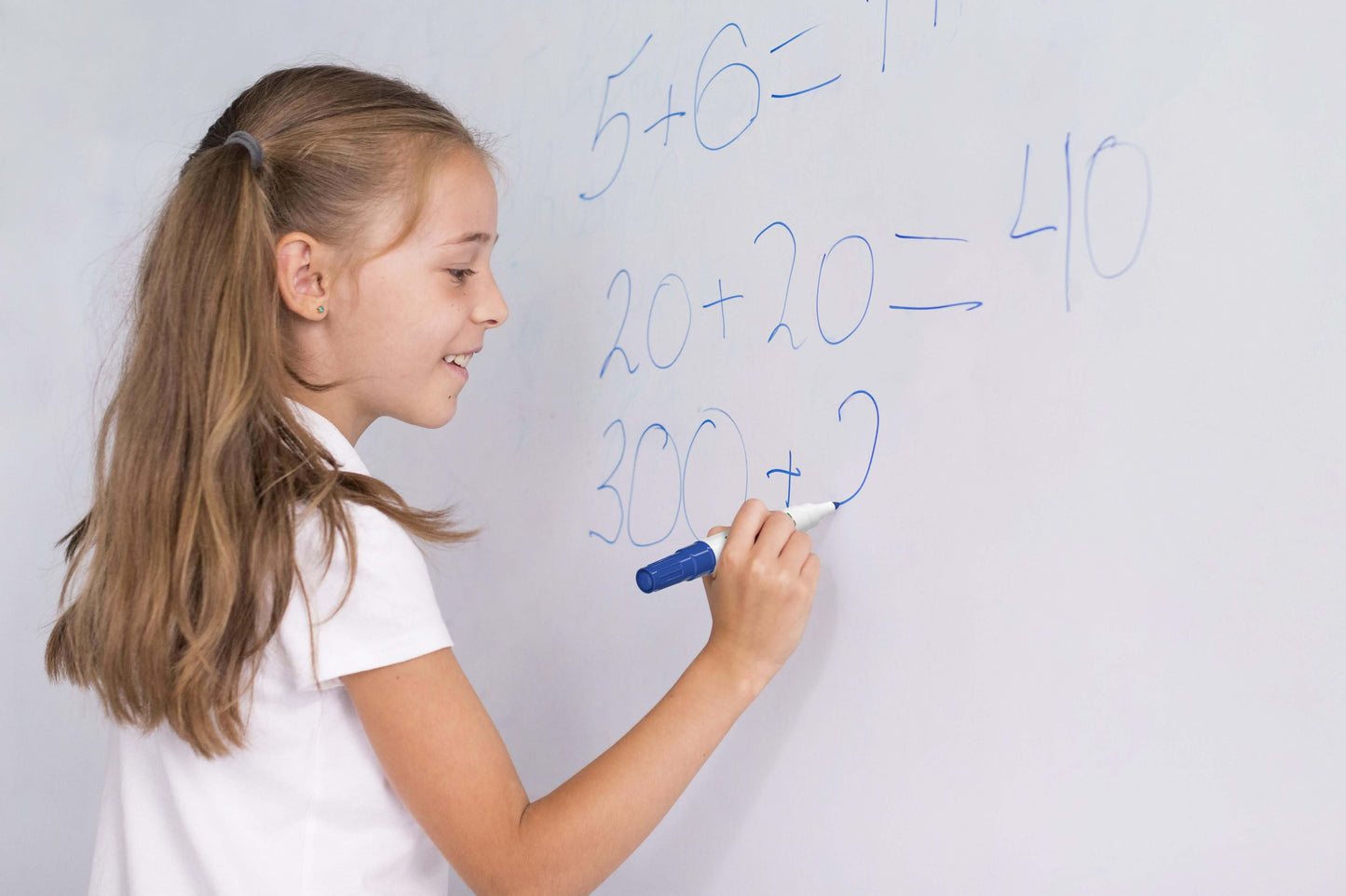 Whiteboard marker ICO 11 XXL, antibacterial, blue