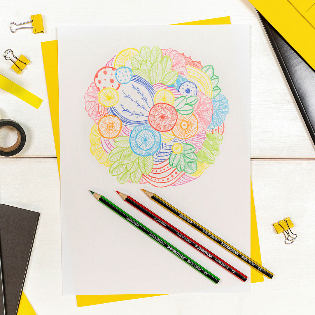 Pieštukai spalvoti STAEDTLER Noris, 12 spalvų