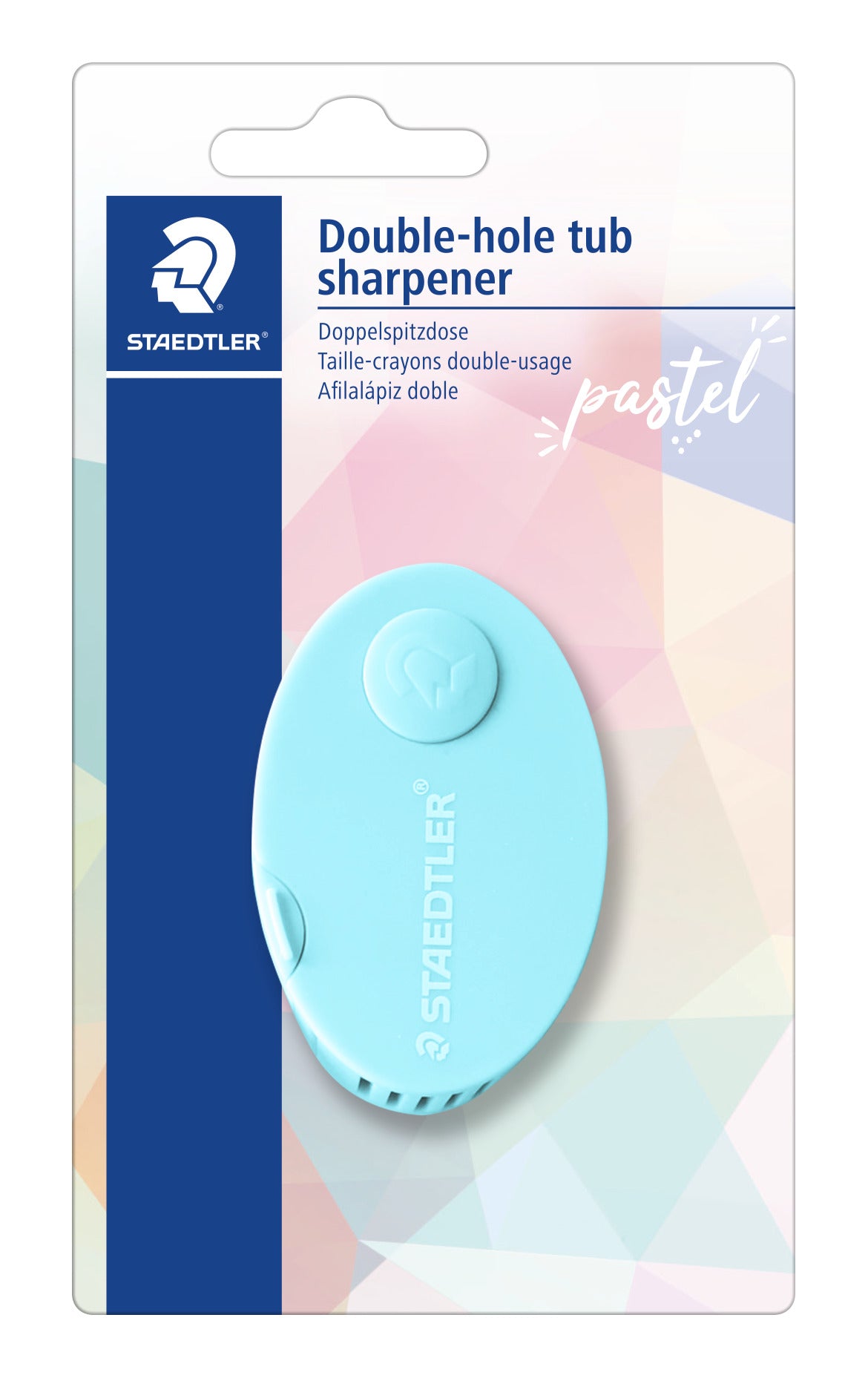 Drožtukas STAEDTLER, su dviem skylutėm