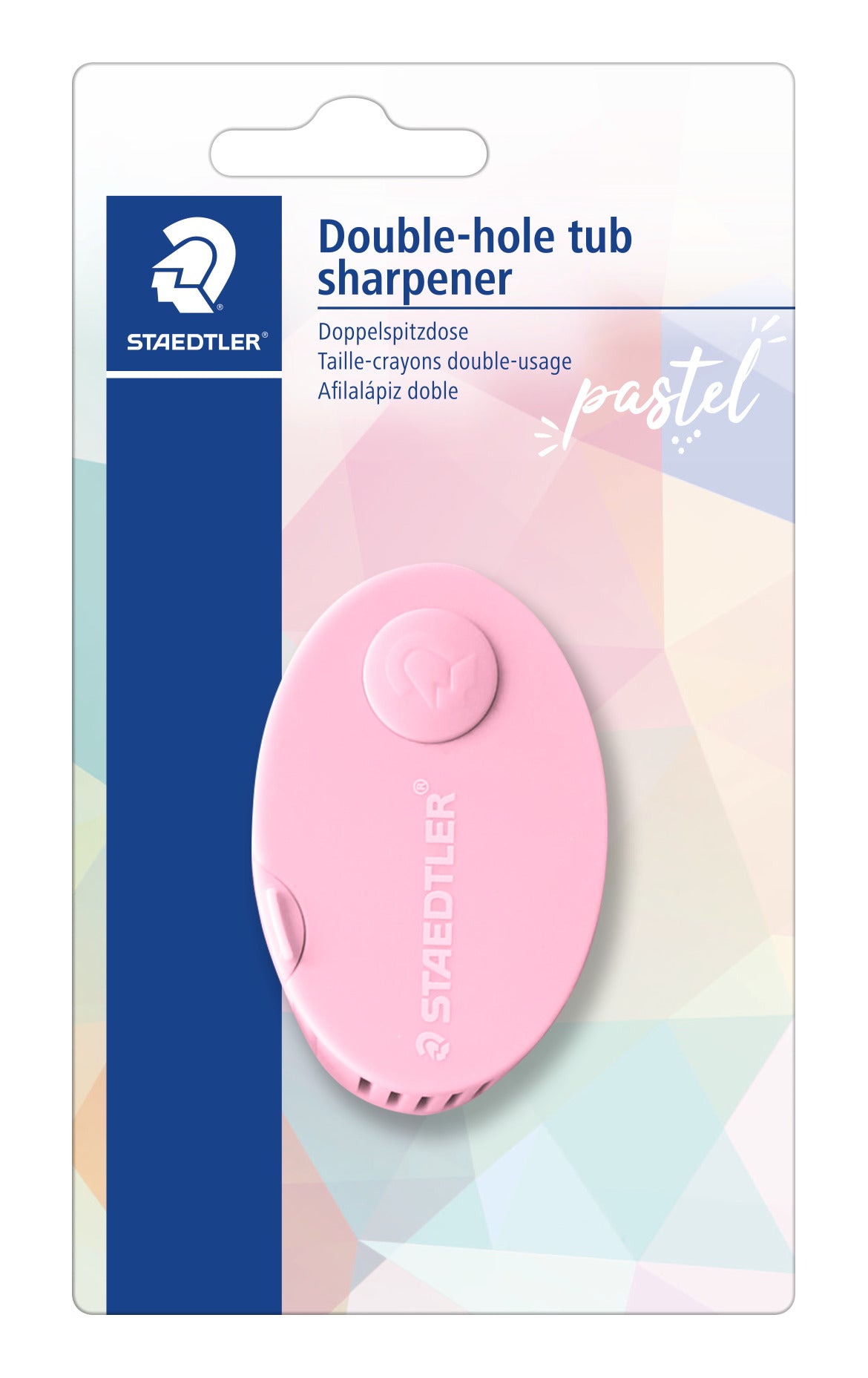 Drožtukas STAEDTLER, su dviem skylutėm