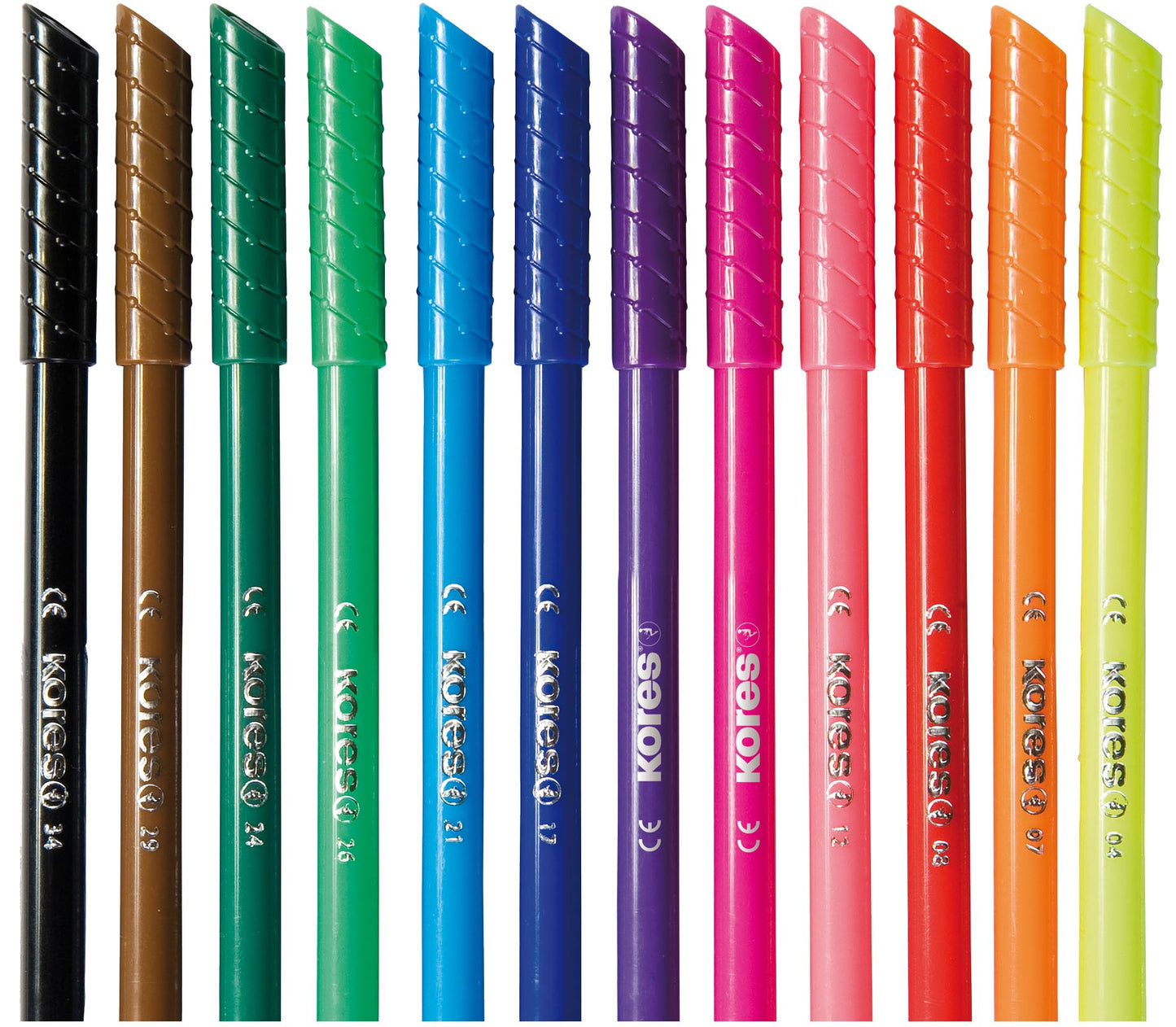 Flomasteriai KORELLOS 12 vnt.