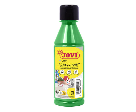 Akriliniai dažai JOVI, 250ml, žalios sp.