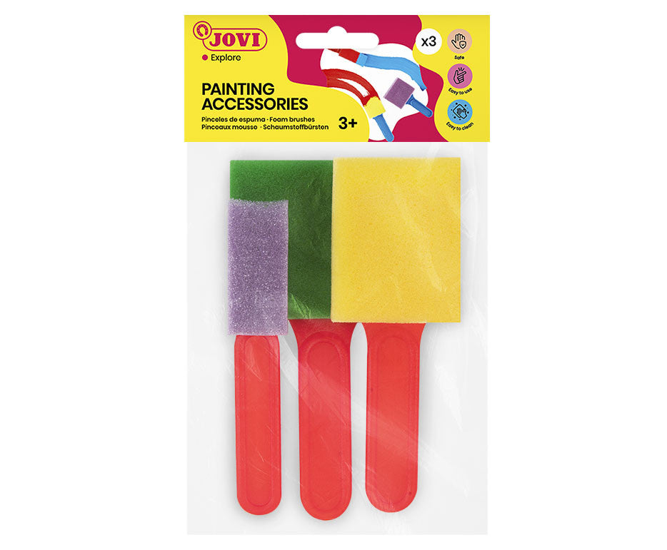 Kempinės JOVI, 3 vnt., įvairių spalvų ir efektų
